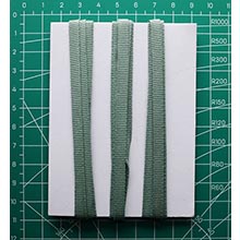 1:6 Scale 5mm PP Strap Forest Green Colours (3 meters)